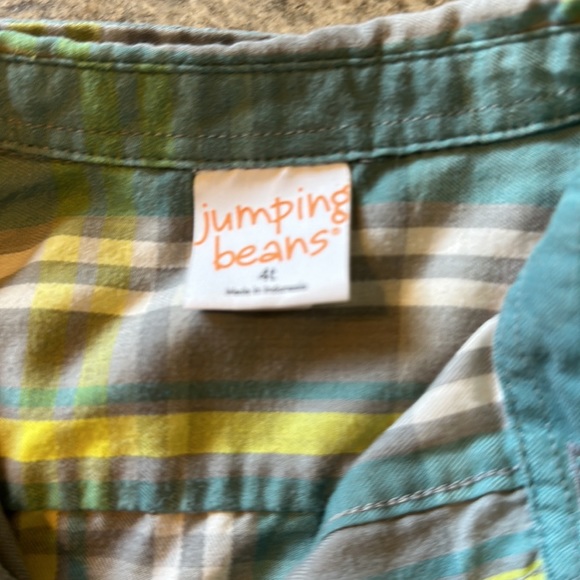 Boys Short Sleeve Collared Button Up Shirts - Picture 3 of 8